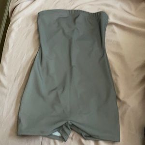 One piece fashion nova reflector romper